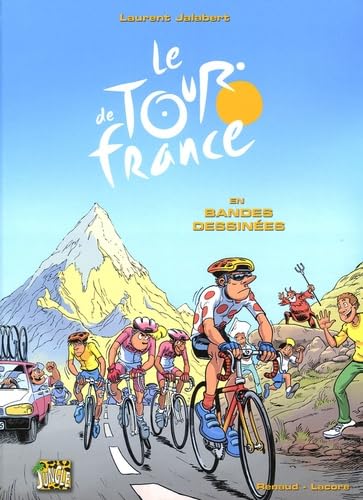 jaquette livre Le Tour de France en bandes dessinées