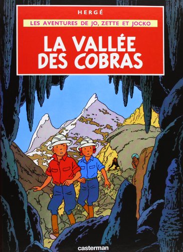 jaquette livre Les Aventures De Jo, Zette Et Jocko Tome 5 - La Vallée Des Cobras