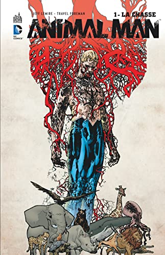 jaquette livre Animal Man Tome 1 - La Chasse