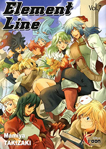 jaquette livre Element Line - Tome 7