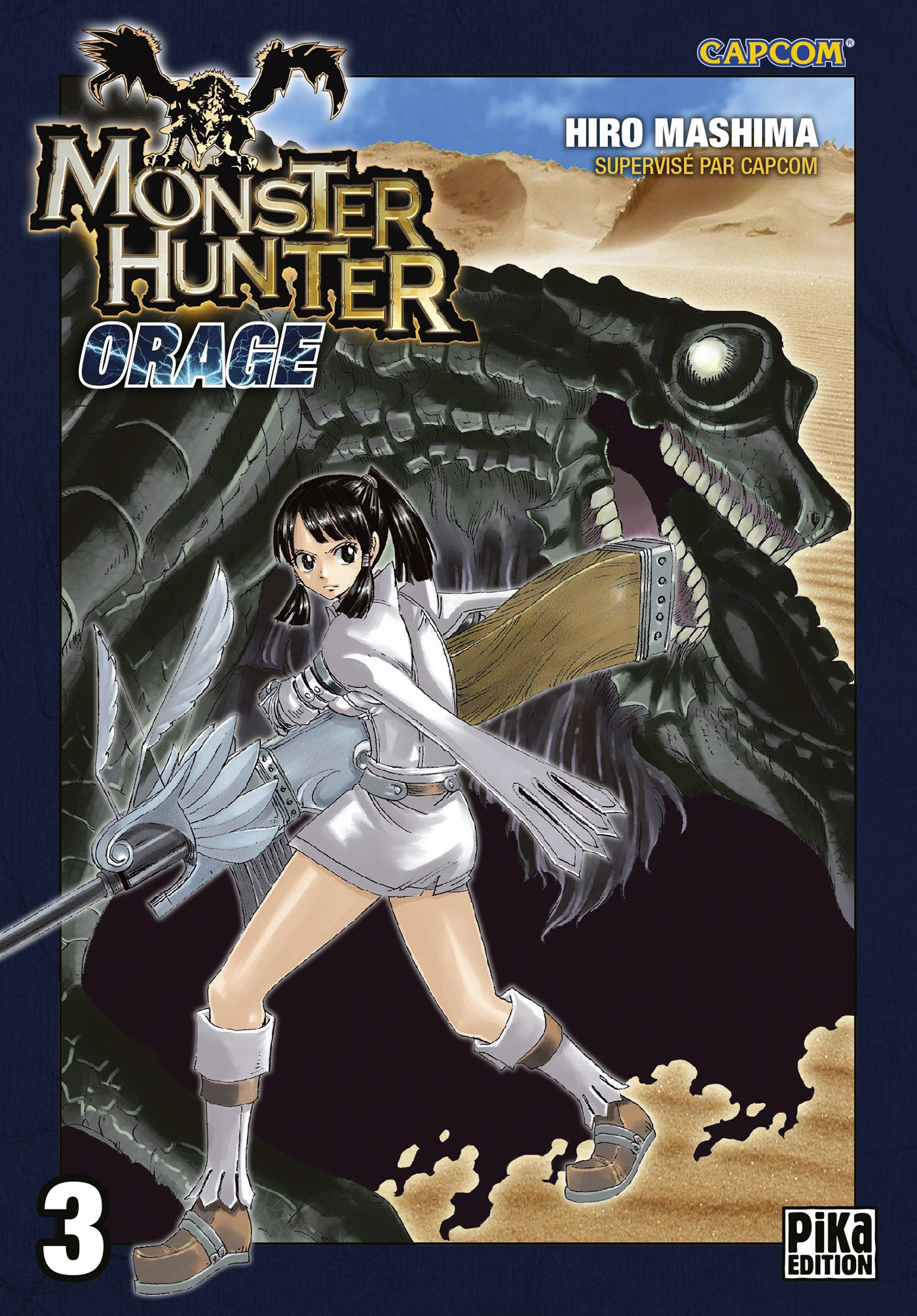 jaquette livre Monster Hunter Orage T03