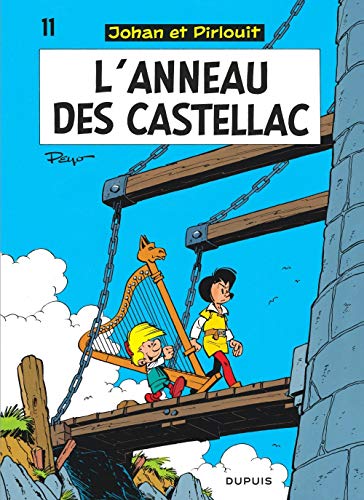 jaquette livre Johan Et Pirlouit Tome 11 - L'anneau Des Castellac
