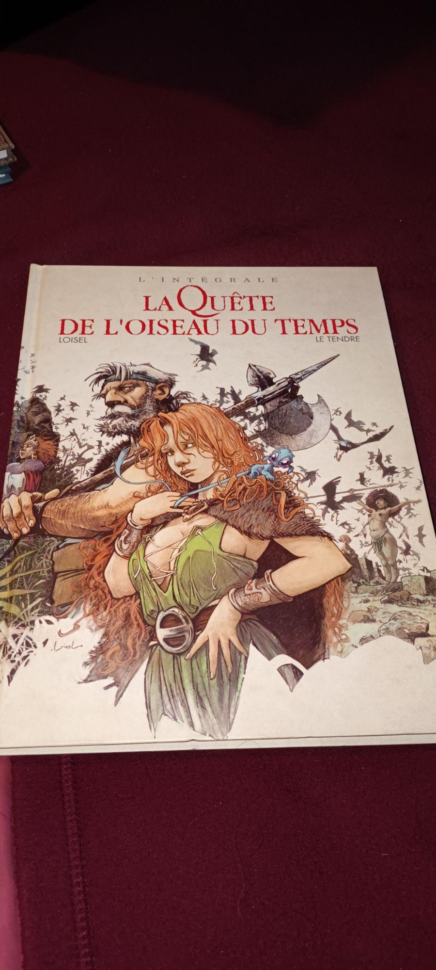 jaquette livre la quête de l'oiseau du temps