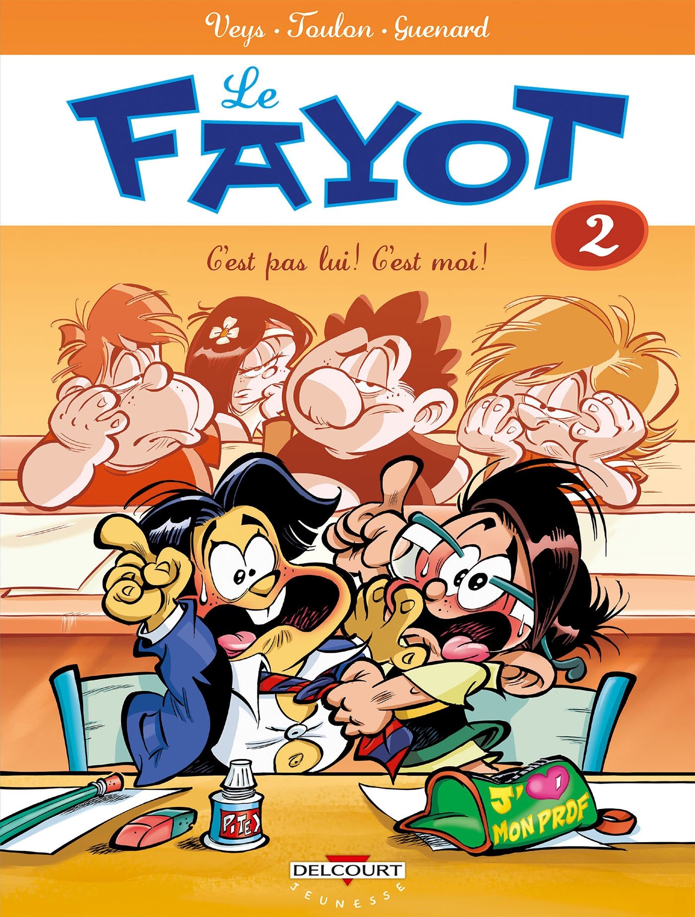 jaquette livre Le Fayot T2 - C'est pas lui ! C'est moi !