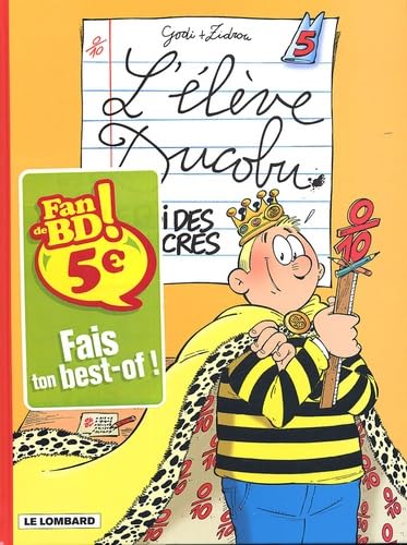 jaquette livre L'élève Ducobu Tome 5 - Le Roi Des Cancres