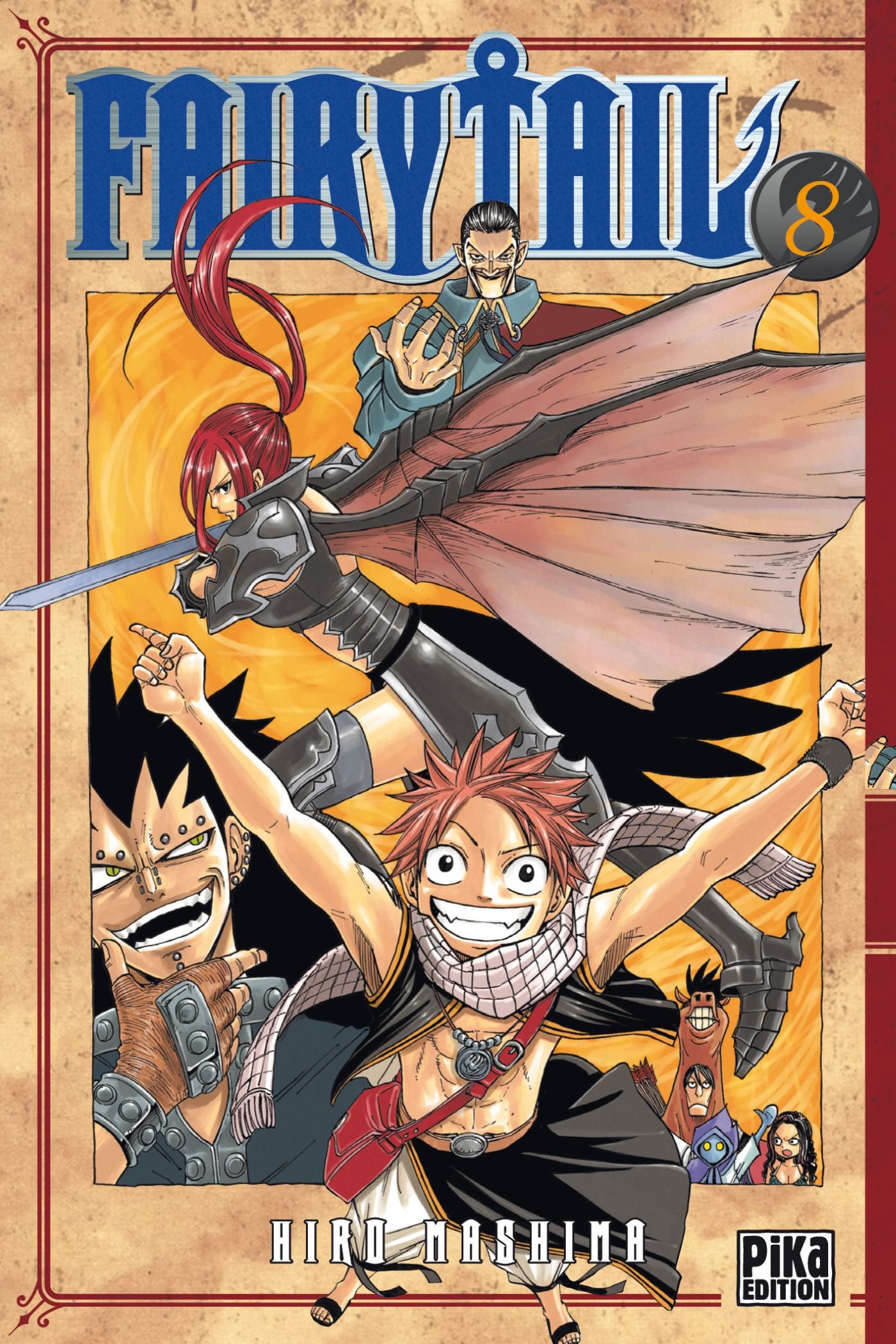 jaquette livre Fairy Tail - Tome 8
