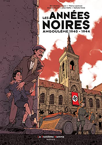 jaquette livre les années noires Angoulême 1940-1944
