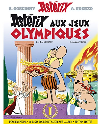 jaquette livre Astérix Tome 12 - Astérix Aux Jeux Olympiques