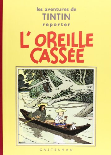 jaquette livre Les Aventures De Tintin - L'oreille Cassée - Edition Fac-Similé En Noir Et Blanc