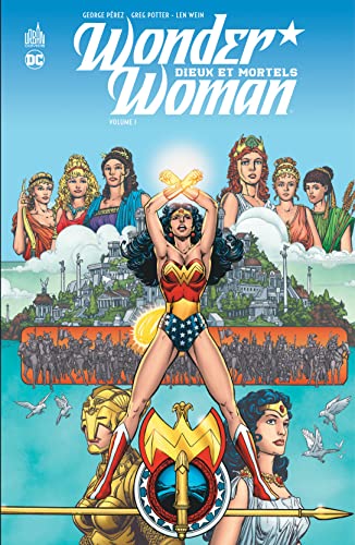 jaquette livre Wonder Woman, Dieux Et Mortels Tome 1