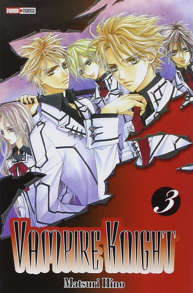 jaquette livre Vampire Knight Vol.3