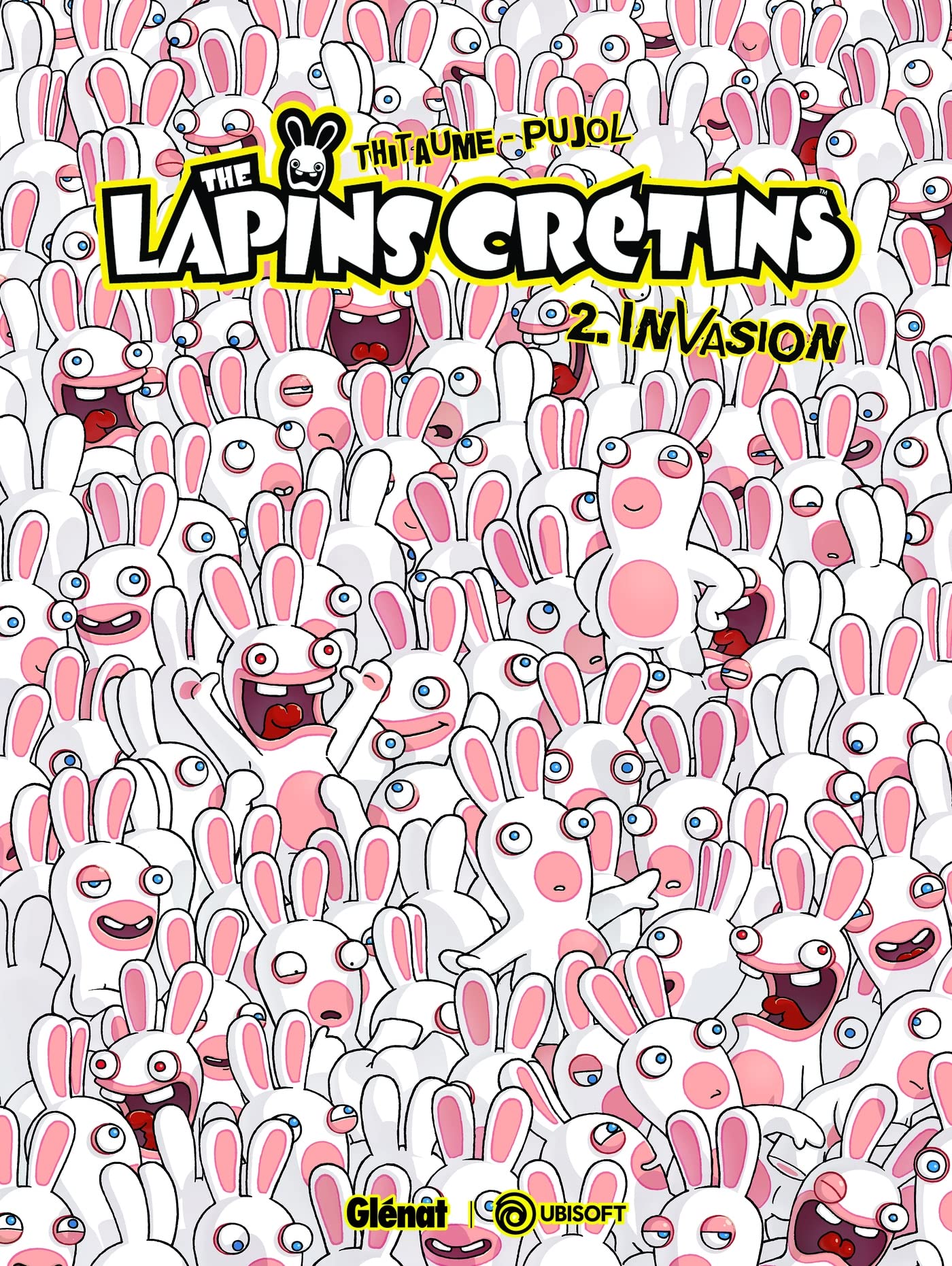 jaquette livre The lapins crétins, Tome 2 : Invasion