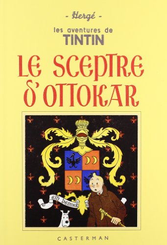 jaquette livre Les Aventures De Tintin - Le Sceptre D'ottokar - Edition Fac-Similé En Noir Et Blanc