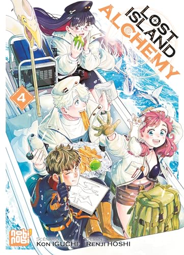 jaquette livre Lost Island Alchemy - Tome 4