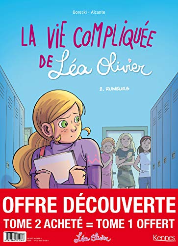 jaquette livre La Vie Compliquée De Léa Olivier Tome 2 - Rumeurs - Avec Tome 1 Offert