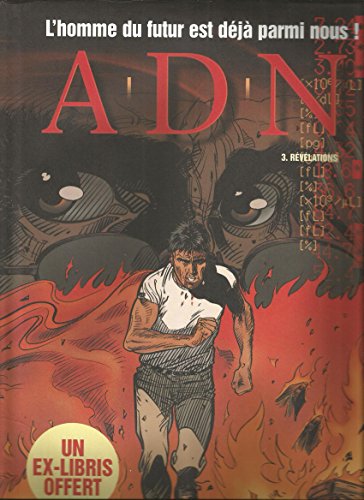 jaquette livre Adn Tome 3 - Révélations