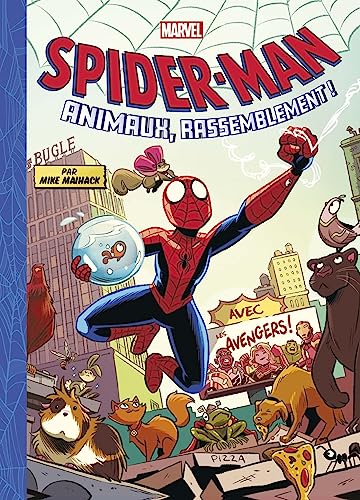 jaquette livre Spider-Man - Animaux, Rassemblement !