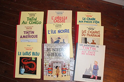 jaquette livre Les Aventures De Tintin - Le Crabe Aux Pinces D'or - Edition Fac-Similé En Noir Et Blanc