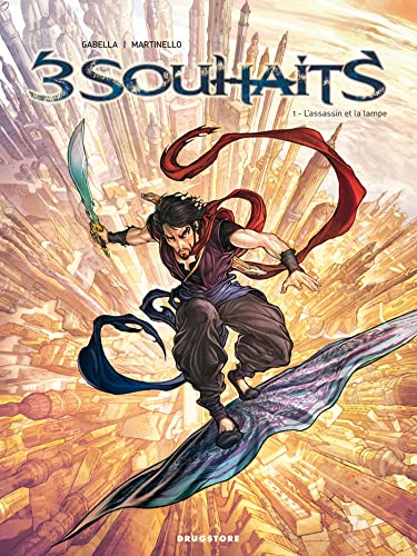 jaquette livre 3 Souhaits Tome 1 - L'assassin Et La Lampe