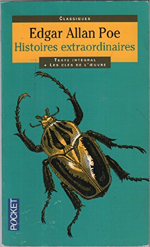 jaquette livre Histoires Extraordinaires D'allan Edgar Poe