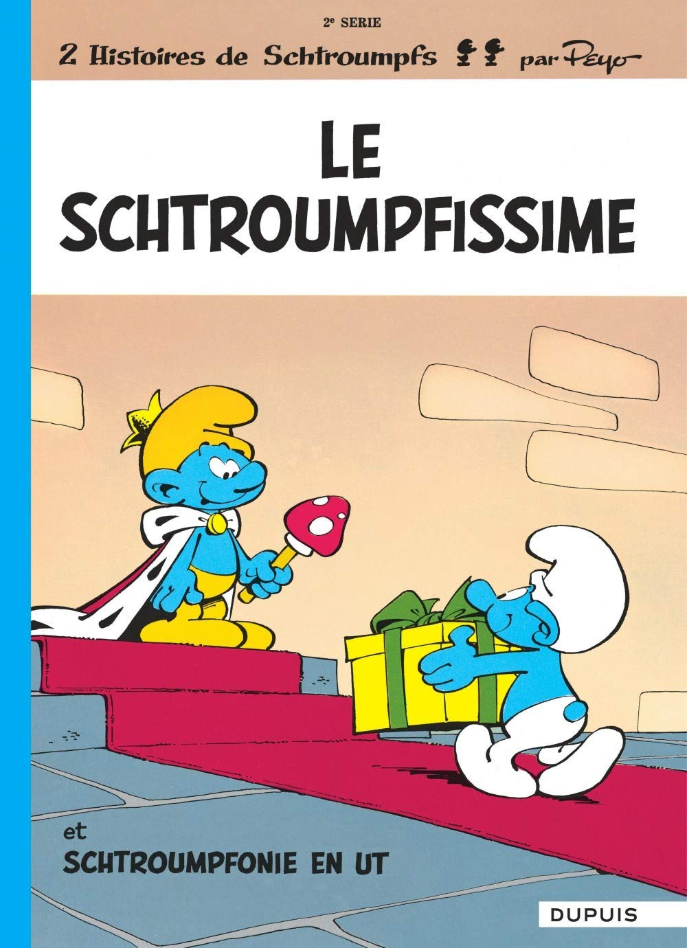jaquette livre Le Schtroumpfissime, tome 2