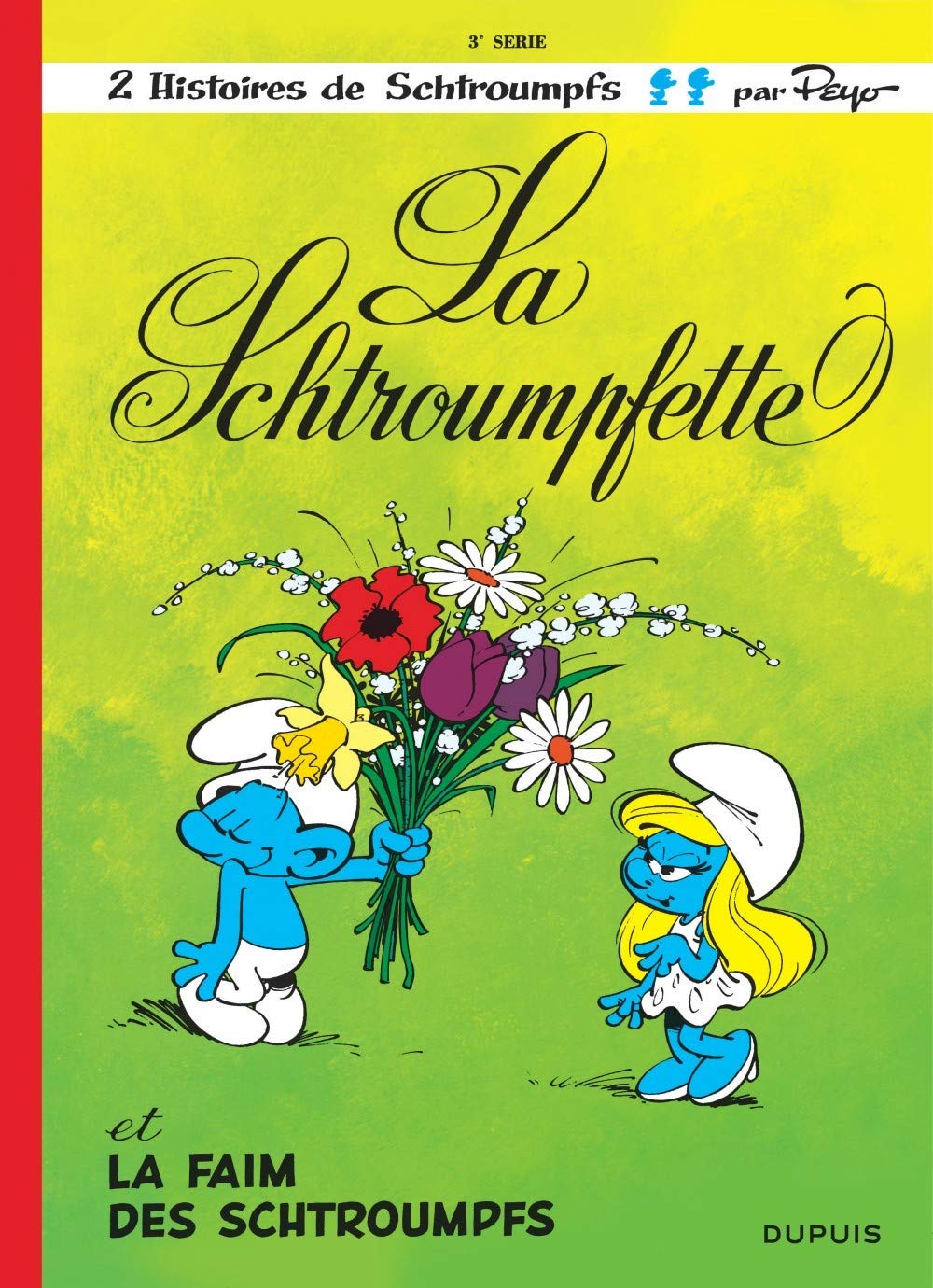 jaquette livre La Schtroumpfette, tome 3