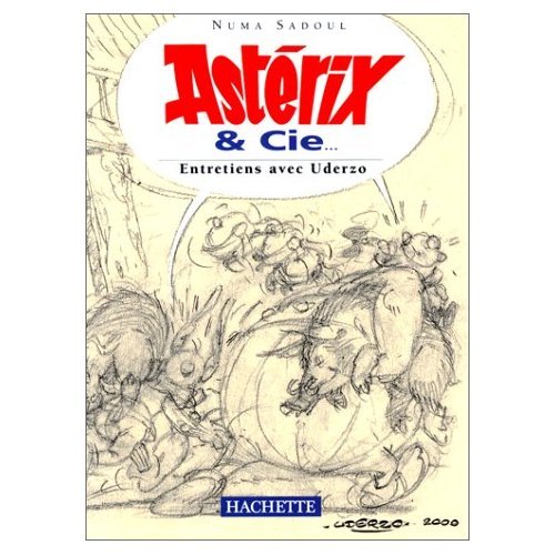 jaquette livre Astérix & Cie - Entretiens Avec Uderzo