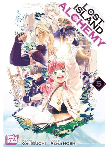 jaquette livre Lost Island Alchemy - Tome 5