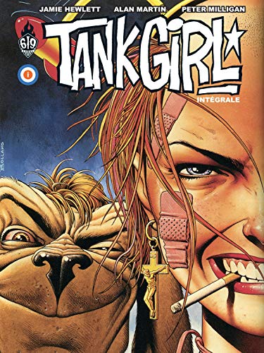 jaquette livre Tank Girl Intégrale