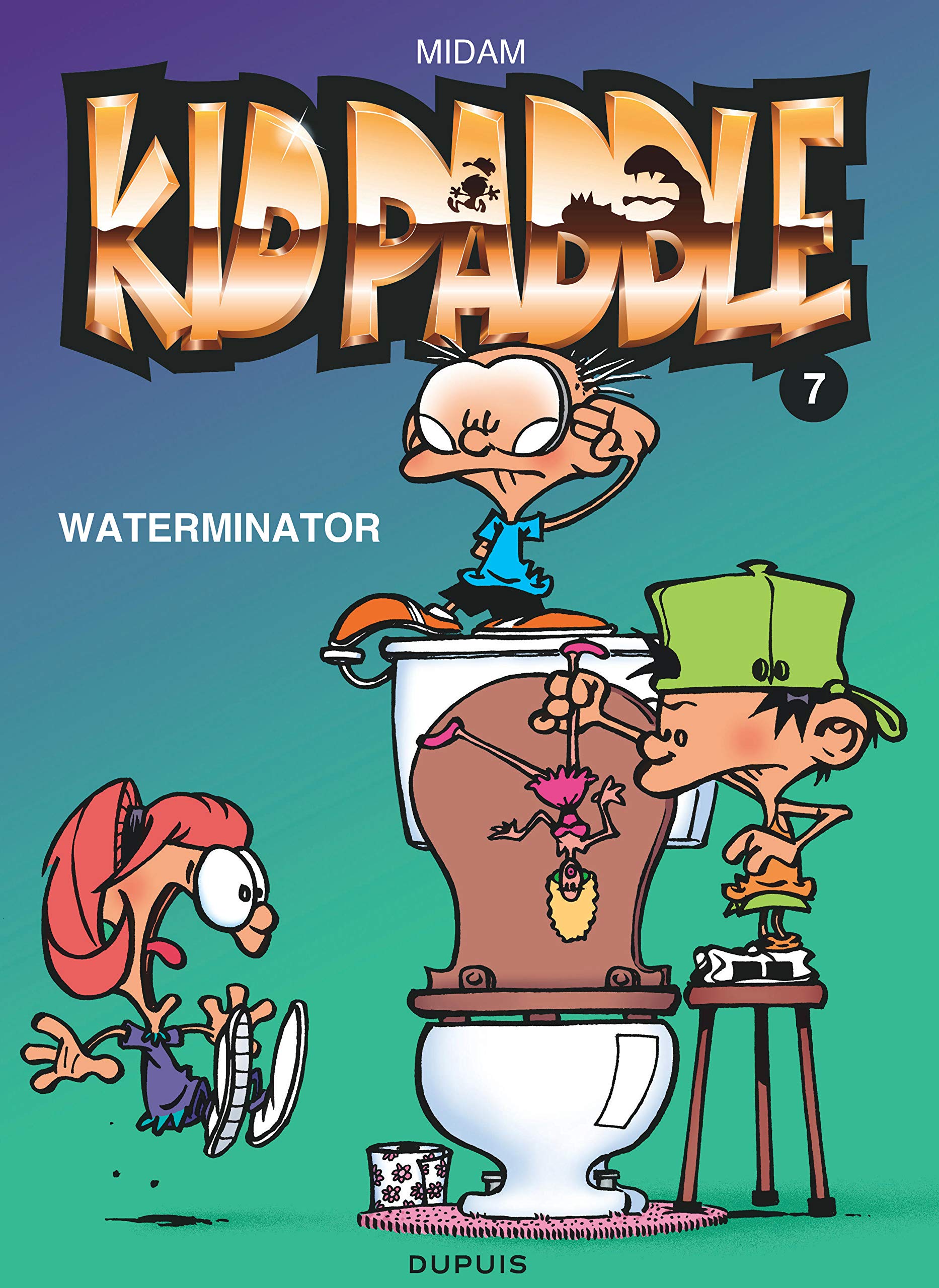 jaquette livre Kid Paddle, tome 7 : Waterminator