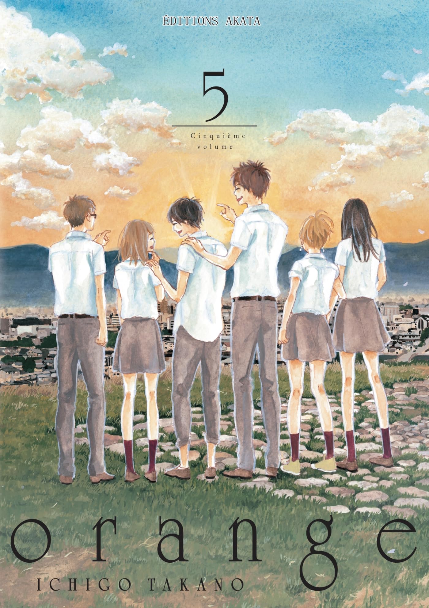jaquette livre Orange - tome 5 (05)