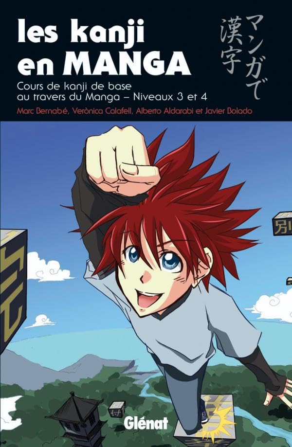 jaquette livre Les Kanji en manga - Tome 02: Les kanji en manga