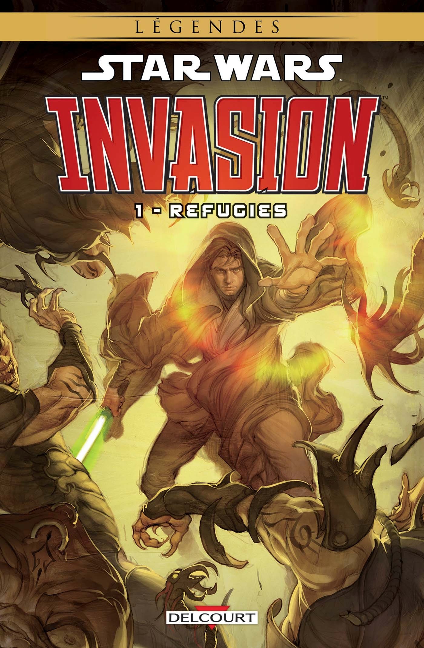 jaquette livre Star Wars - Invasion T01 - Réfugiés