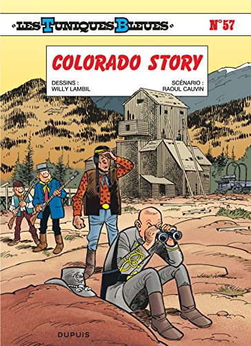 jaquette livre Les Tuniques Bleues Tome 57 - Colorado Story - Opération L'été Bd 2020
