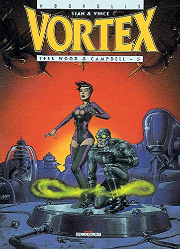 jaquette livre Vortex-Tess Wood & Campbell Tome 5