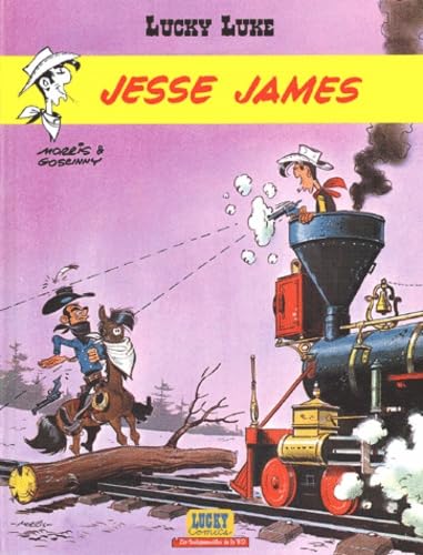jaquette livre Lucky Luke Tome 4 - Jesse James
