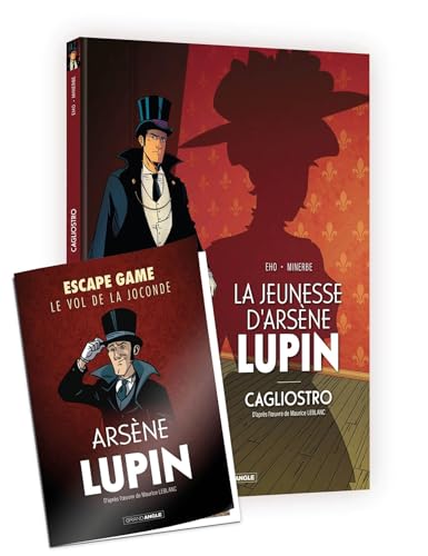 jaquette livre La Jeunesse D'arsène Lupin - Cagliostro - Avec L'escape Game Le Vol De La Joconde Offert