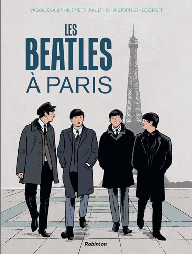 jaquette livre Les Beatles À Paris
