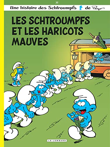 jaquette livre Les Schtroumpfs Tome 35 - Les Schtroumpfs Et Les Haricots Mauves
