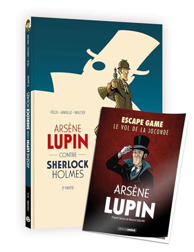 jaquette livre Arsène Lupin Contre Sherlock Holmes Tome 2 - Avec L'escape Game Le Vol De La Joconde Offert