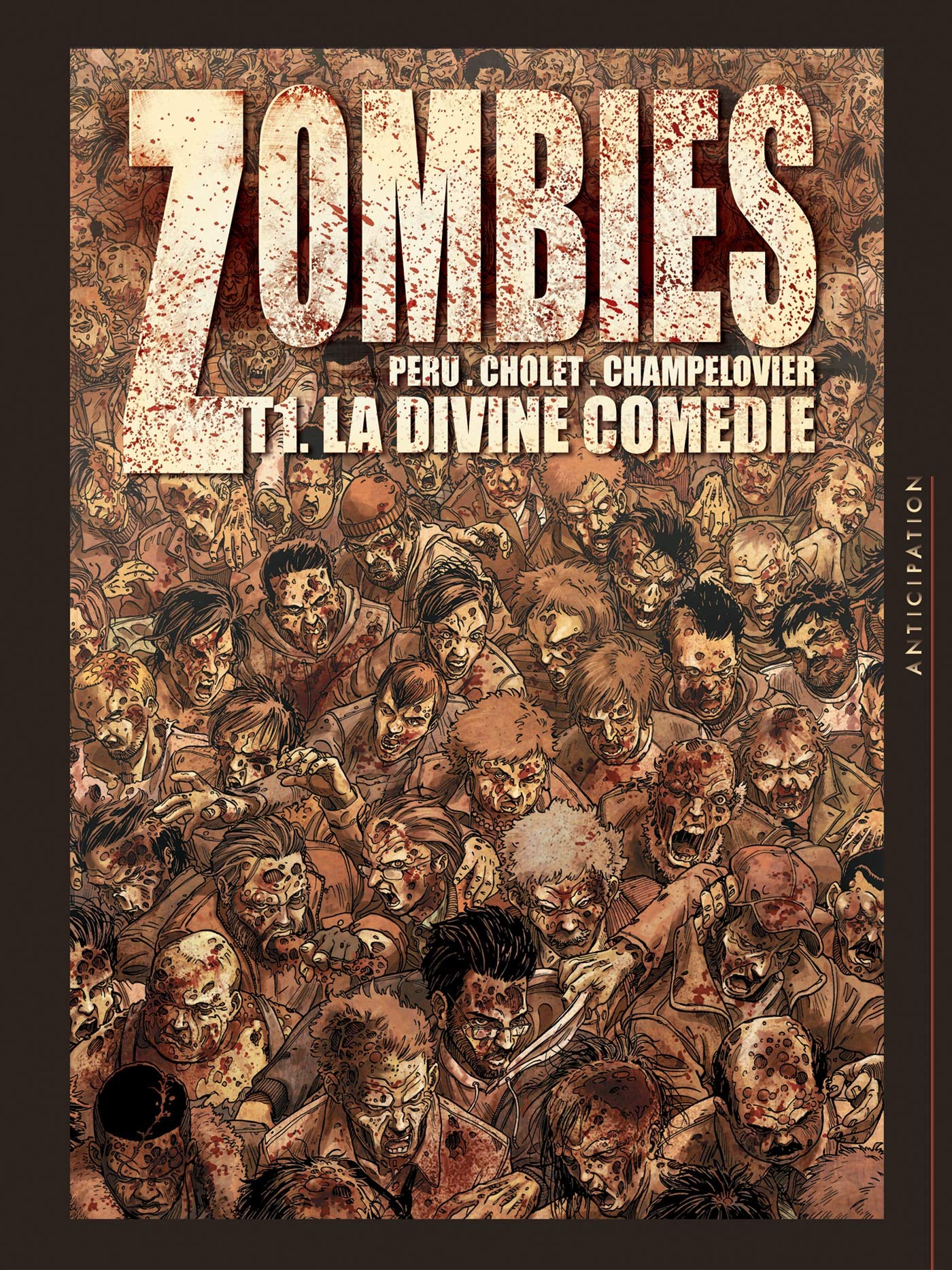 jaquette livre Zombies La divine comédie