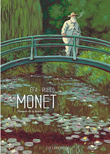 jaquette livre Monet, Nomade De La Lumière