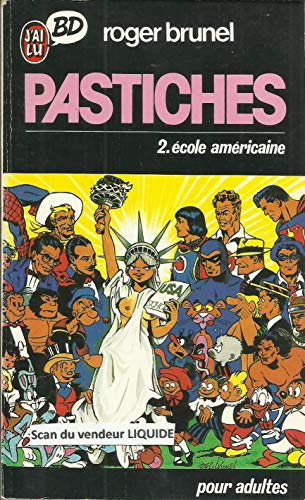 jaquette livre Pastiches École Américaine - École Américaine