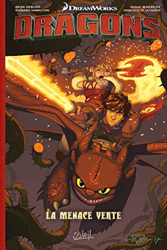 jaquette livre Dragons - La Menace Verte