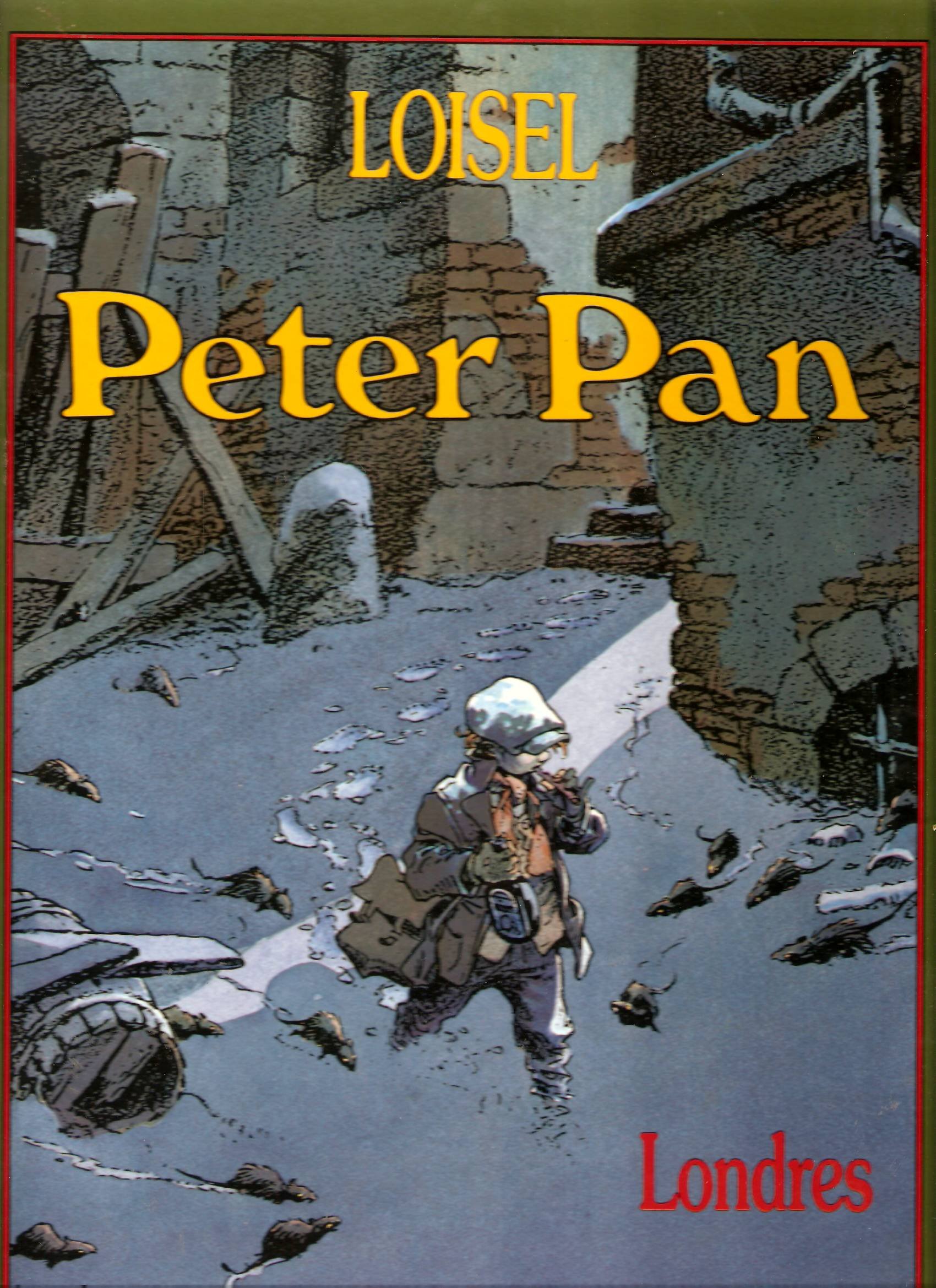 jaquette livre Peter Pan, tome 1 : Londres