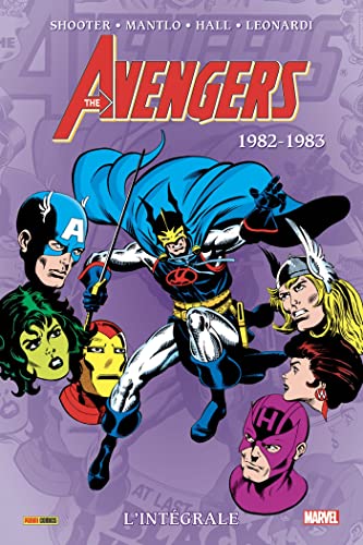jaquette livre The Avengers : L'intégrale - 1982-1983