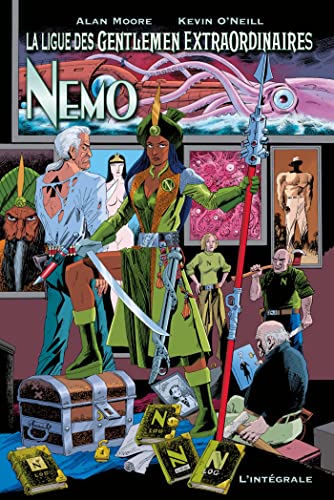 jaquette livre La Ligue Des Gentlemen Extraordinaires - Nemo - L'intégrale : Coeur De Glace - Les Roses De Berlin - Fleuve De Fantômes