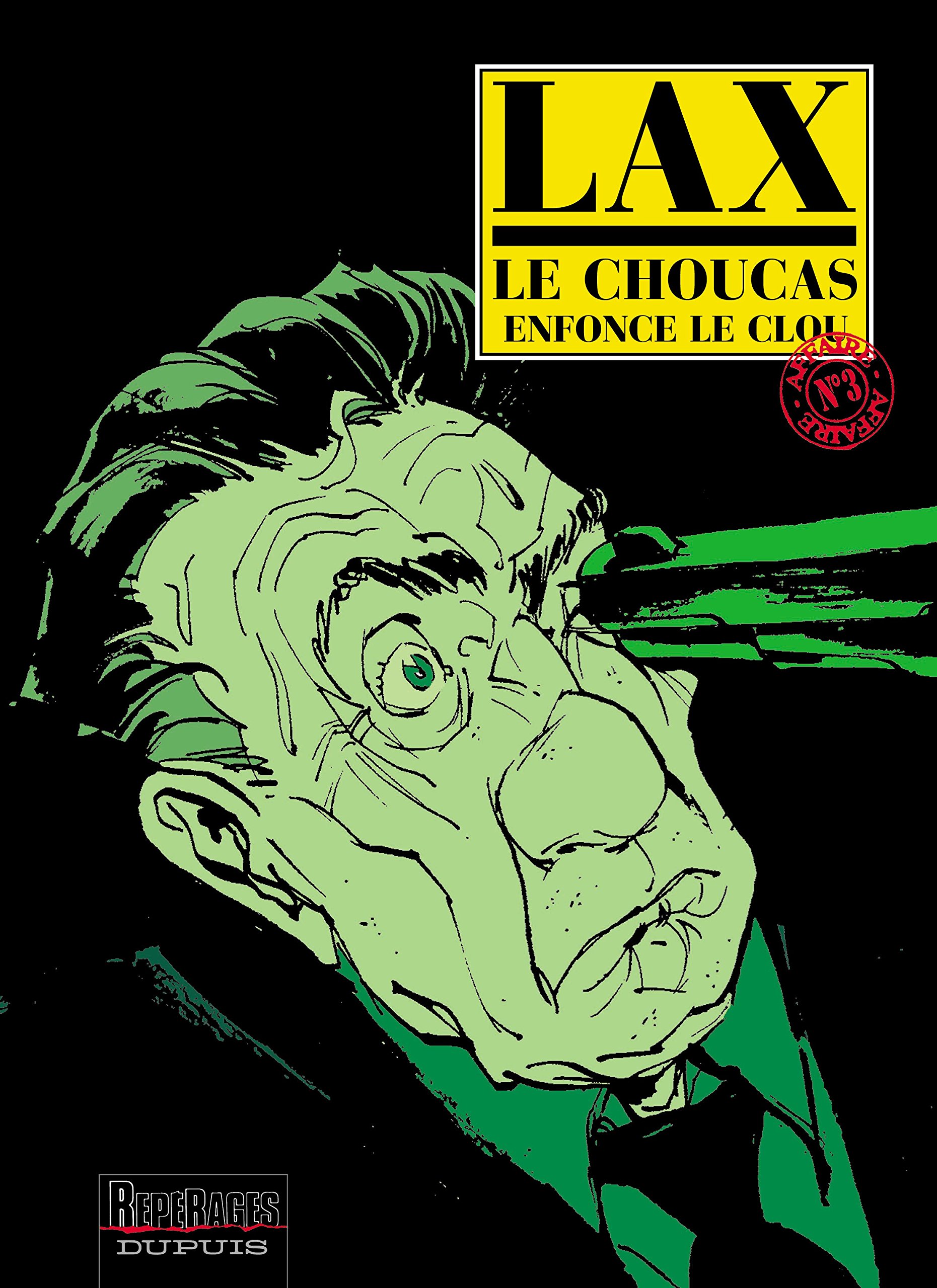 jaquette livre Le choucas tome 3 : Le choucas enfonce le clou
