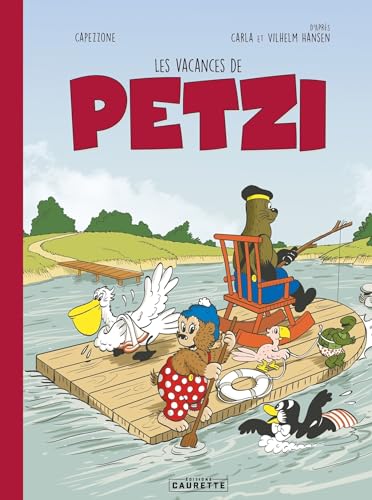 jaquette livre Petzi - Les Vacances De Petzi