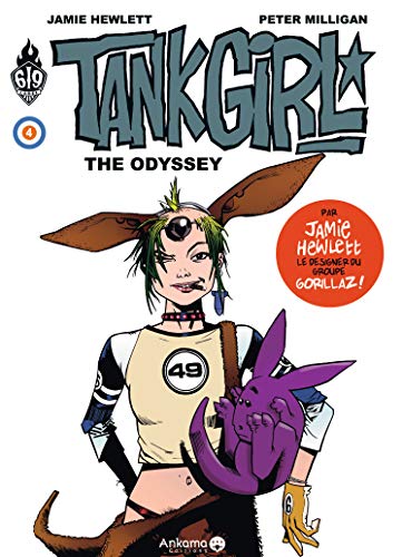 jaquette livre Tank Girl Tome 4 - The Odyssey